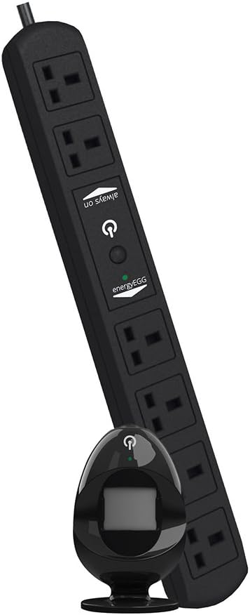 Energy Egg and Power Strip Pack - Black (as seen on Dragon's Den)