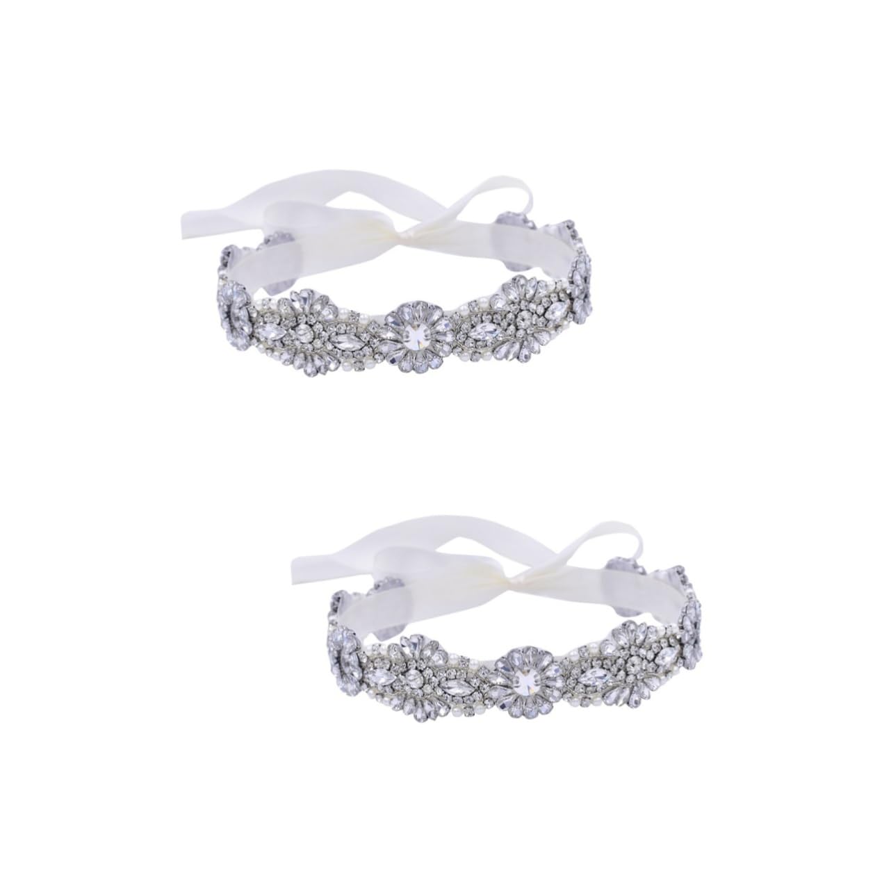 Beavorty Cinturones de Vestido de Novia con pedrería Brillante Despedida de Soltera Cinturones de Faja para Mujeres cinturón de Novia con de imitación