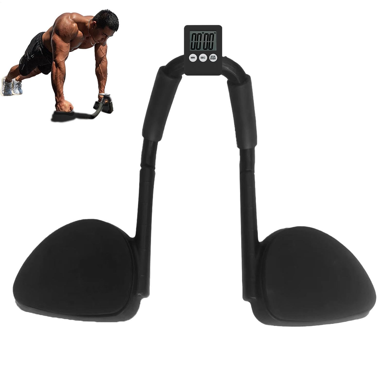 Plank-Training, Plank Trainer – Plank Trainer portable avec minuteur Core Trainer Support de planche | Appareil d'entraînement abdominal Core Exerciser Abdominal Core Appareil d'entraînement des