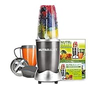 NUTRiBULLET 600 Series - Nutrient Extractor High Speed Blender - 600W 8 Piece Set - Graphite