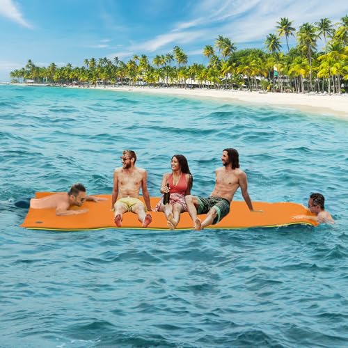 CTSC Floating Mat - Lily Pad Floating Mat - 12 x 5 Ft Floating Water Mat for Lake, High Density...