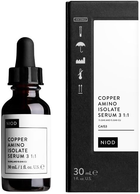 Sérum de Aminoácidos de Cobre NIOD 1,00% 30 mL