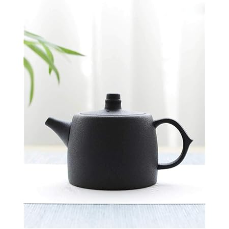 Amazon 陶器 急須お茶ポット おしゃれ 磁器 ティーポット 紅茶 琺瑯 おしゃれ 黒 250cc ティーポット オンライン通販