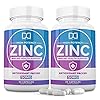 Zinc-Picolinate-50mg-Supplement-Vitamin-Capsules-for-Adults-Men-Women-for-Immune-Support-Best-Zinc-Pills-Caps-Vitaminas-Offer-Potent-50-mg-Alternative-to-Lozenge-Chewable-Tablets-Liquid-2-Pack Zinc Supplements 50mg Picolinate for Kids Adults Chelated Zink Vitaminas Organic Vitamin Capsules Lozenge Chewable Tablets for Men Women for Immune Support