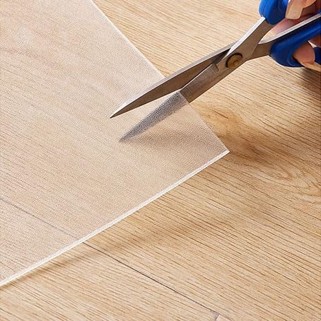 Transparente Bürostuhlmatte für harte Böden, rutschfester Kunststoffschutz für Teppich und Holz, individuelle Größe, 75 x 120 cm, Schreibtischunterlage mit Lippe, für den Innenbereich