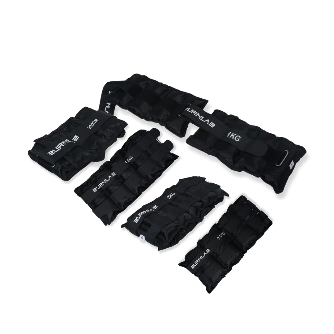 Burnlab Ankle & Wrist Weight Set, Adjustable Strap (1KG X 2) (B0CY55ZB9M) Amazon Price History, Amazon Price Tracker