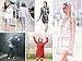 Bienvenu Transparent Raincoat for Women Rain Ponchos for Adult Waterproof rain jackets,One Size