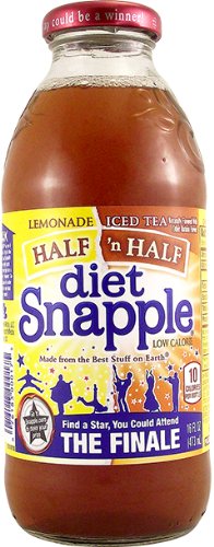 Snapple Diet Half 'n Half limonade et thé glacé 473 ml Cover