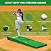 KuiBonu Pitching Mound, Portable Pitchers Mound with Pitching Rubber and Antifade Turf, 6