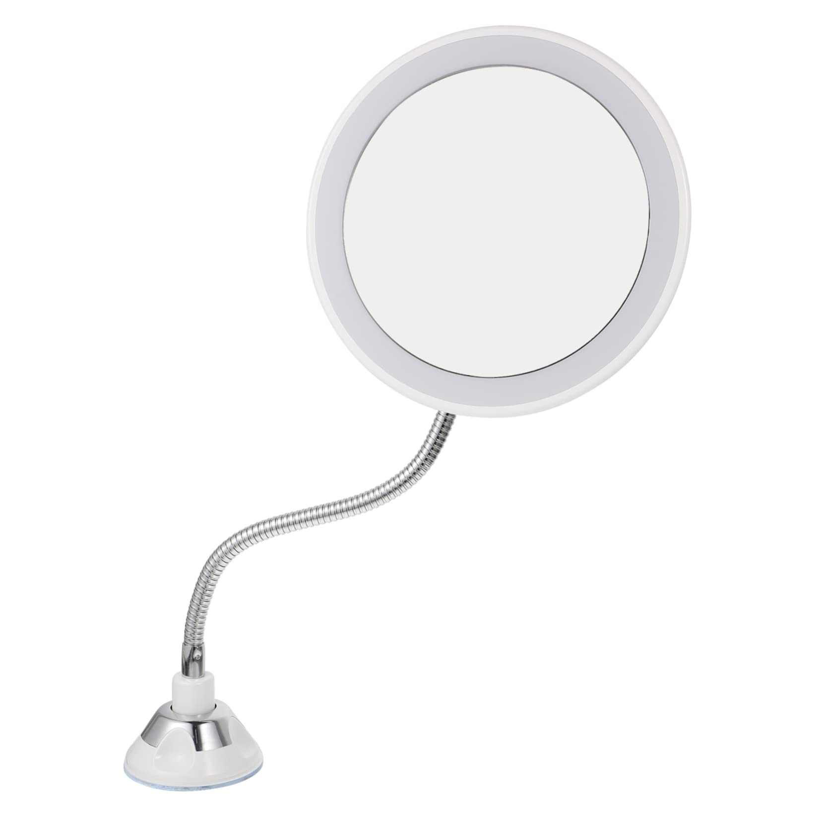 Miroir grossissant 10x de voyage pour épilation des sourcils et maquillage