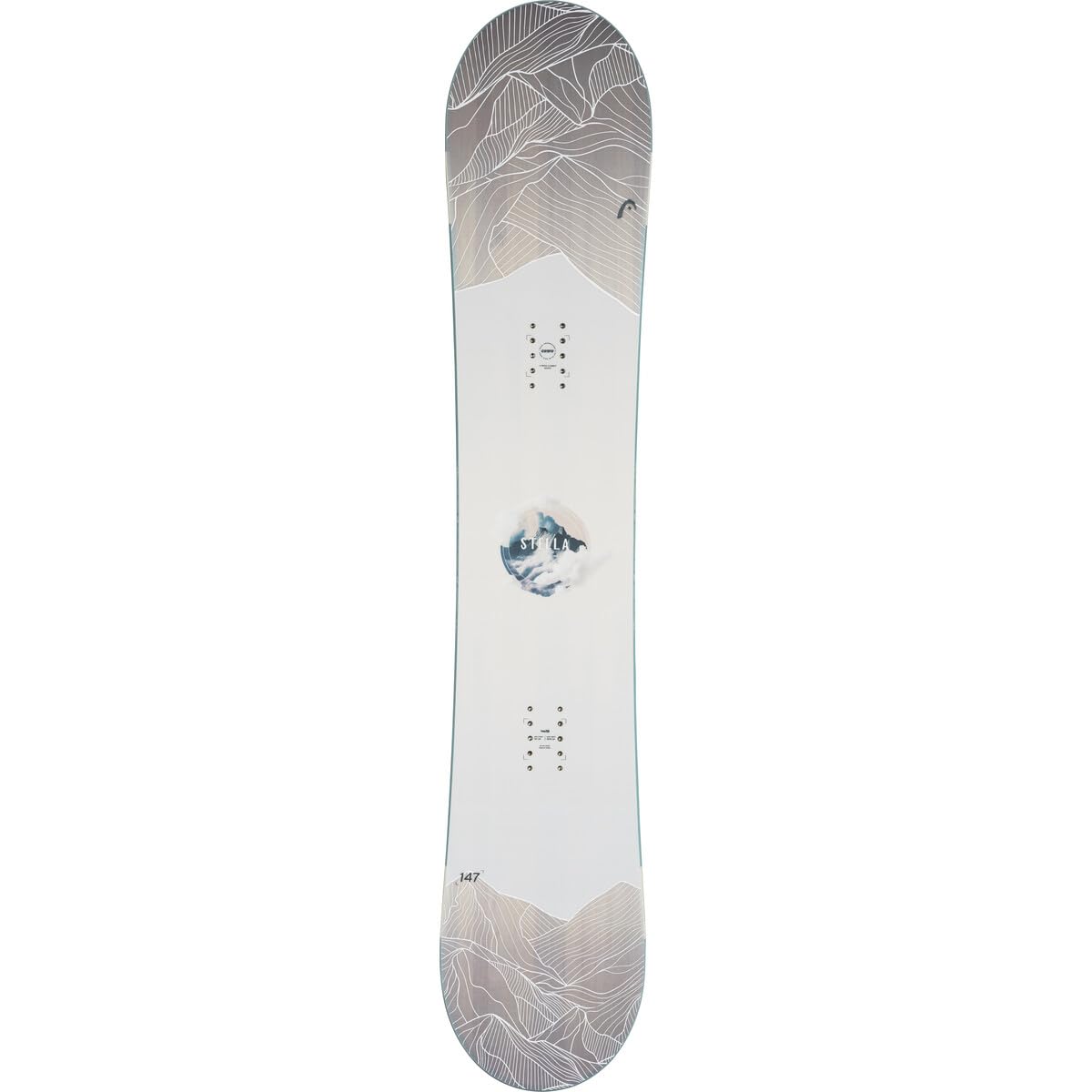 HEAD Stella Snowboard, Mehrfarbig/Meereswellen (Ocean Tides)