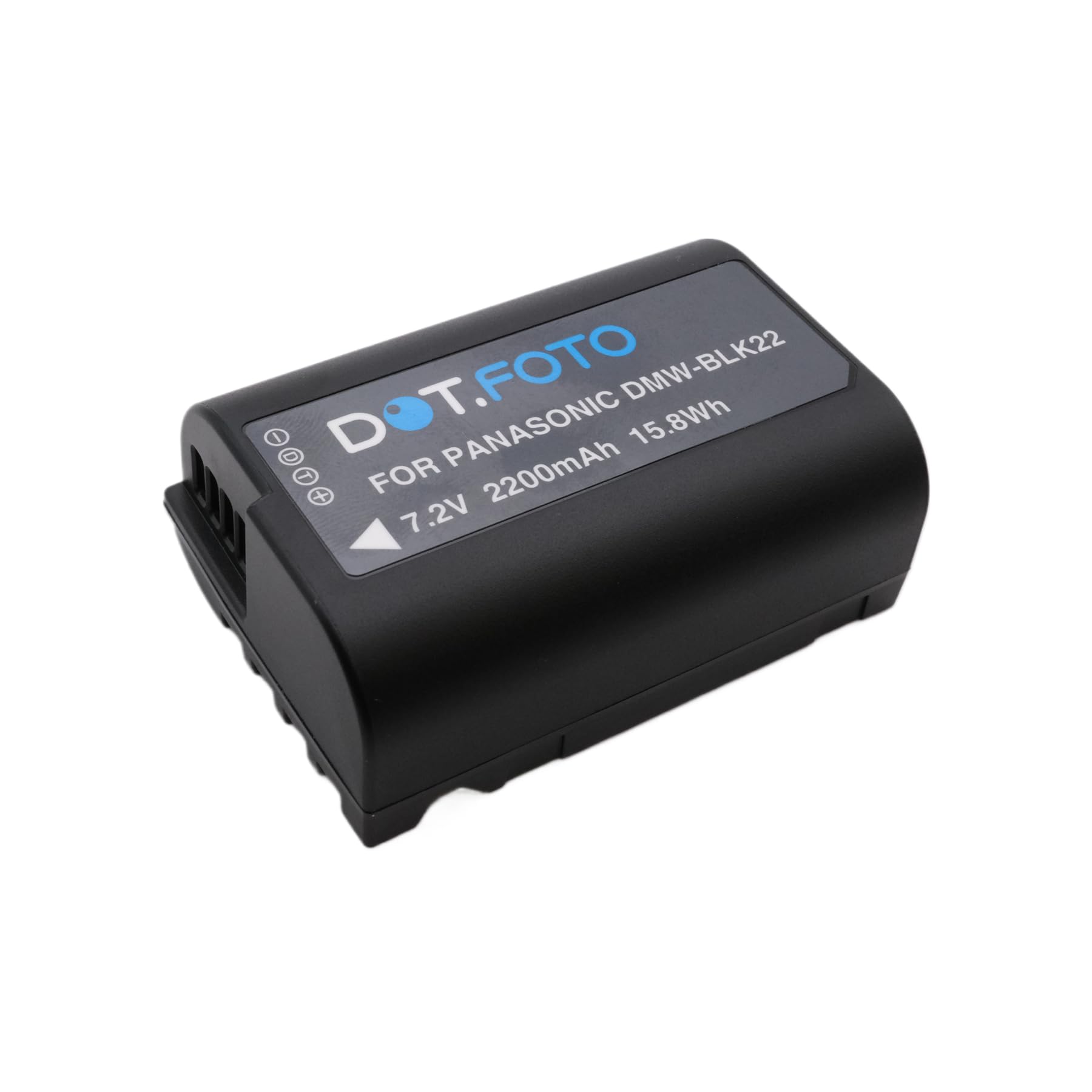 DMW-BLK22 Premium 7.2v / 2200mAh Bateria dla Panasonic Lumix DC-S5, S5II, S5IIX, G9II, GH5II, GH6