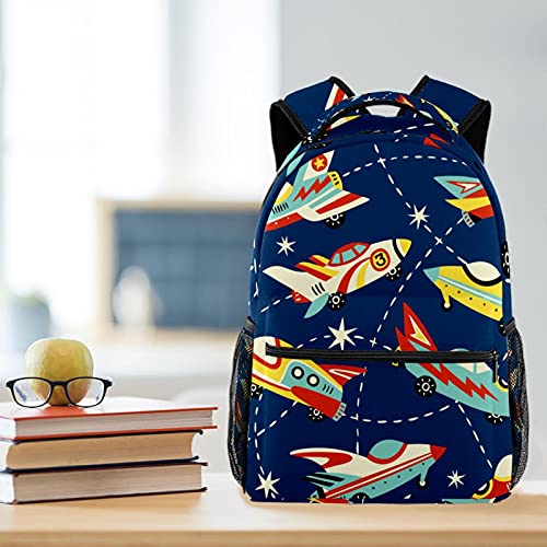 Sac à dos durable pour garçons mignon espace planète léger - 6