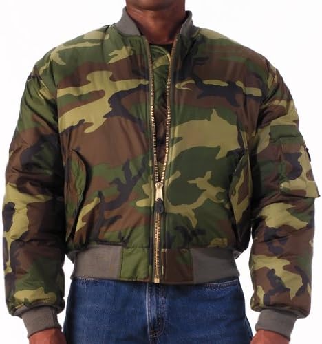 camouflage flight jacket