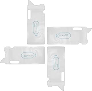 LIOOBO 携帯用おしっこバッグ 女 兼用 漏れ防止構造 緊急用バッグ 車中泊 キャンプ 旅行向け衛生 4枚セット