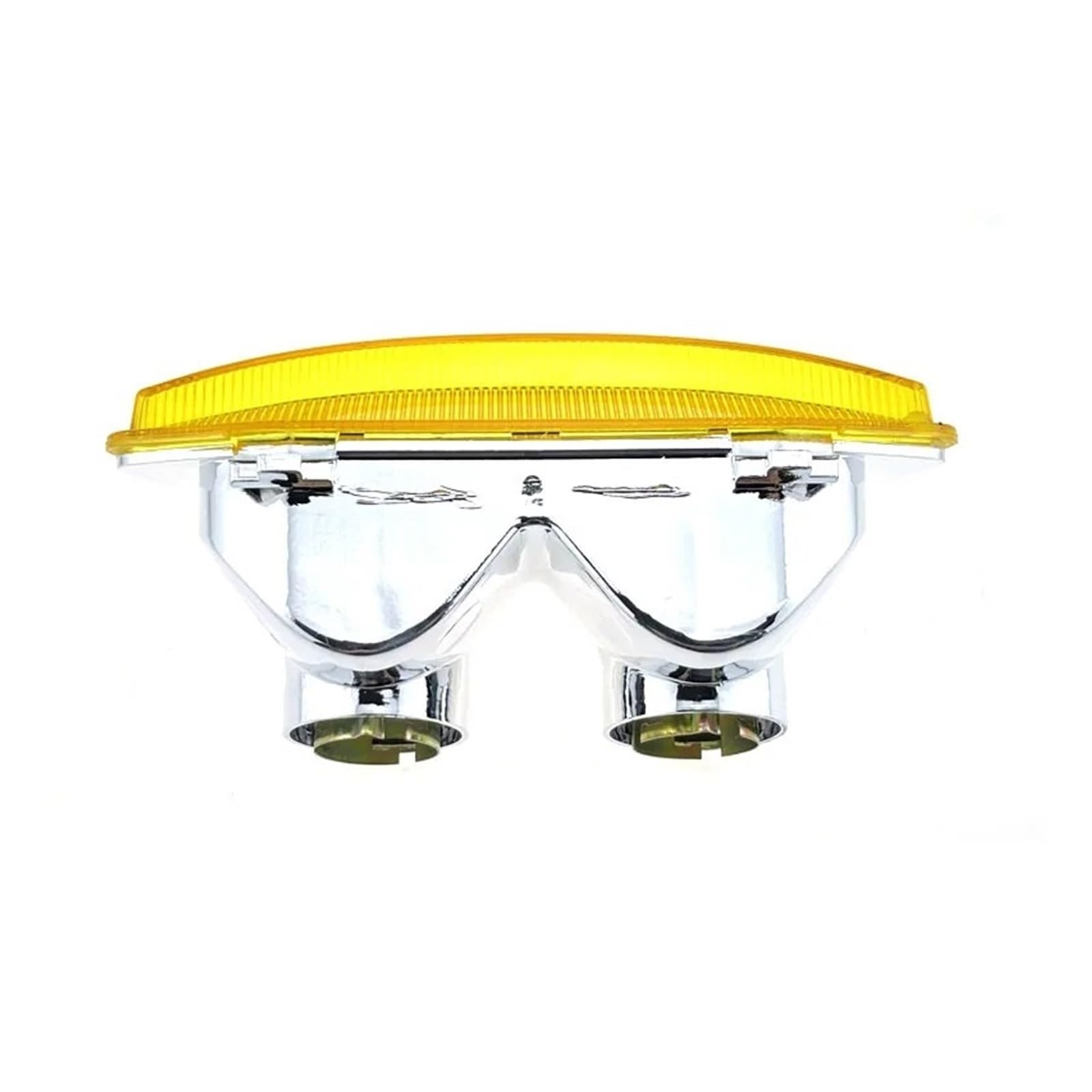 AVFORA Moto Faro Faros Delanteros Para Motocicleta Para DIO50 AF17 AF18 AF25 Luces Intermitentes Indicadores Luces Dobles Nuevas Faro Motocicleta(Headlamp kit yellow)
