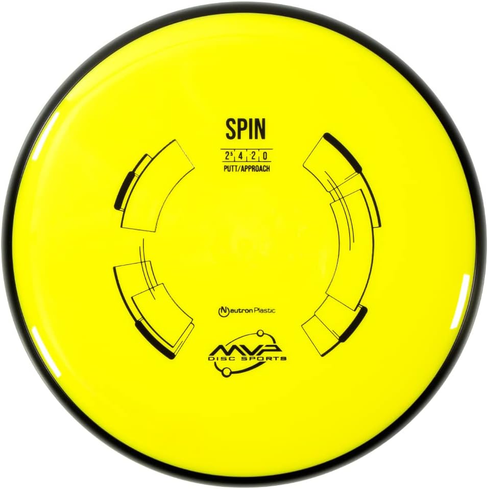 MVP Disc Sports Neutron Spin Disc Golf Putter (Colors May Vary)