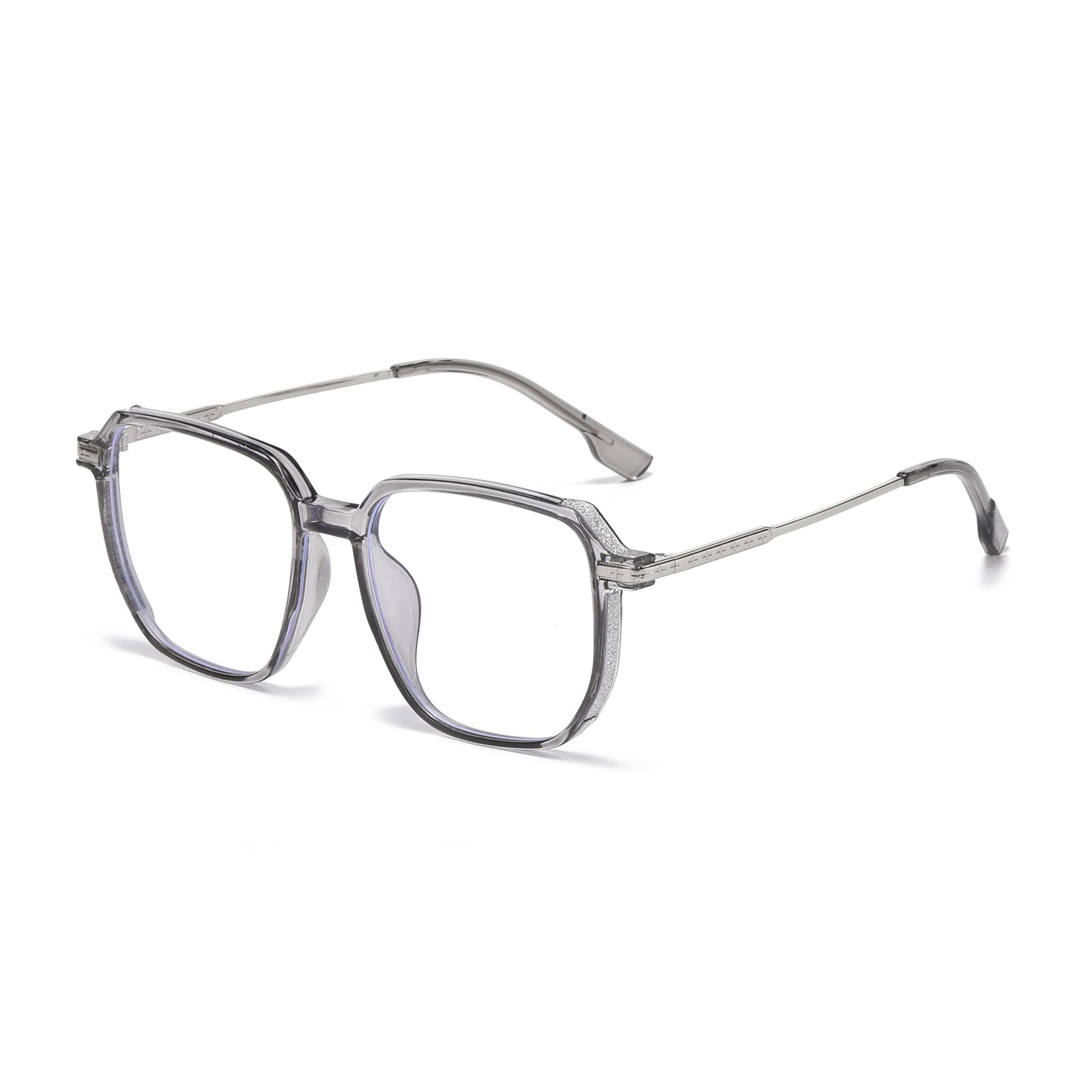 Lunettes Anti Lumière Bleue Carrées – Protection Écran Ordinateur & Gaming, Anti-Fatigue Oculaire Pour Homme Et Femme