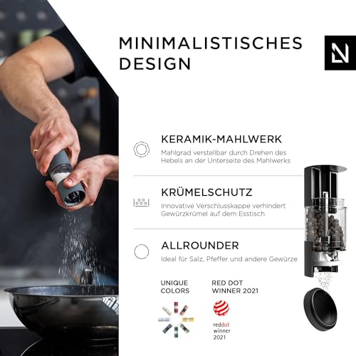 Salz- und Pfeffermühle Set von Lars Nysøm