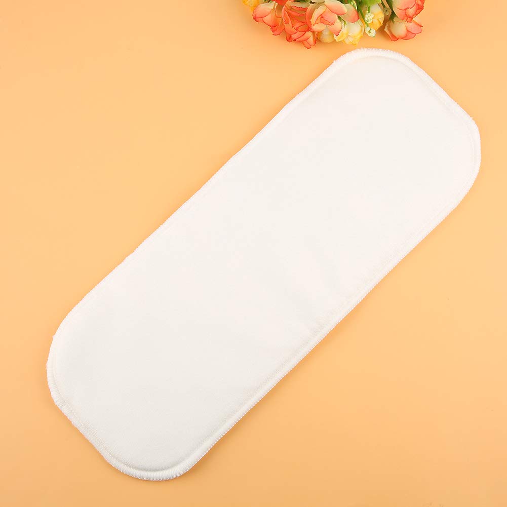Insert de Couche en Coton de Chanvre à 3 Couches, Couches Lavables en Tissu pour bébé, Inserts en Coton