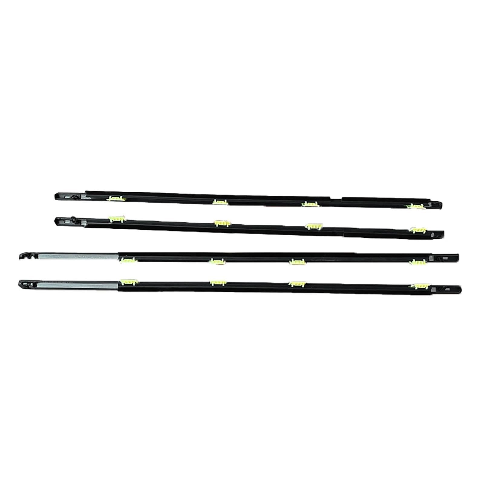 Ajohbm One Color For Civic 2001 2002 2003 2004 2005 Car Side Window Weatherstrips Door Glass Waterproof Pressure Strip