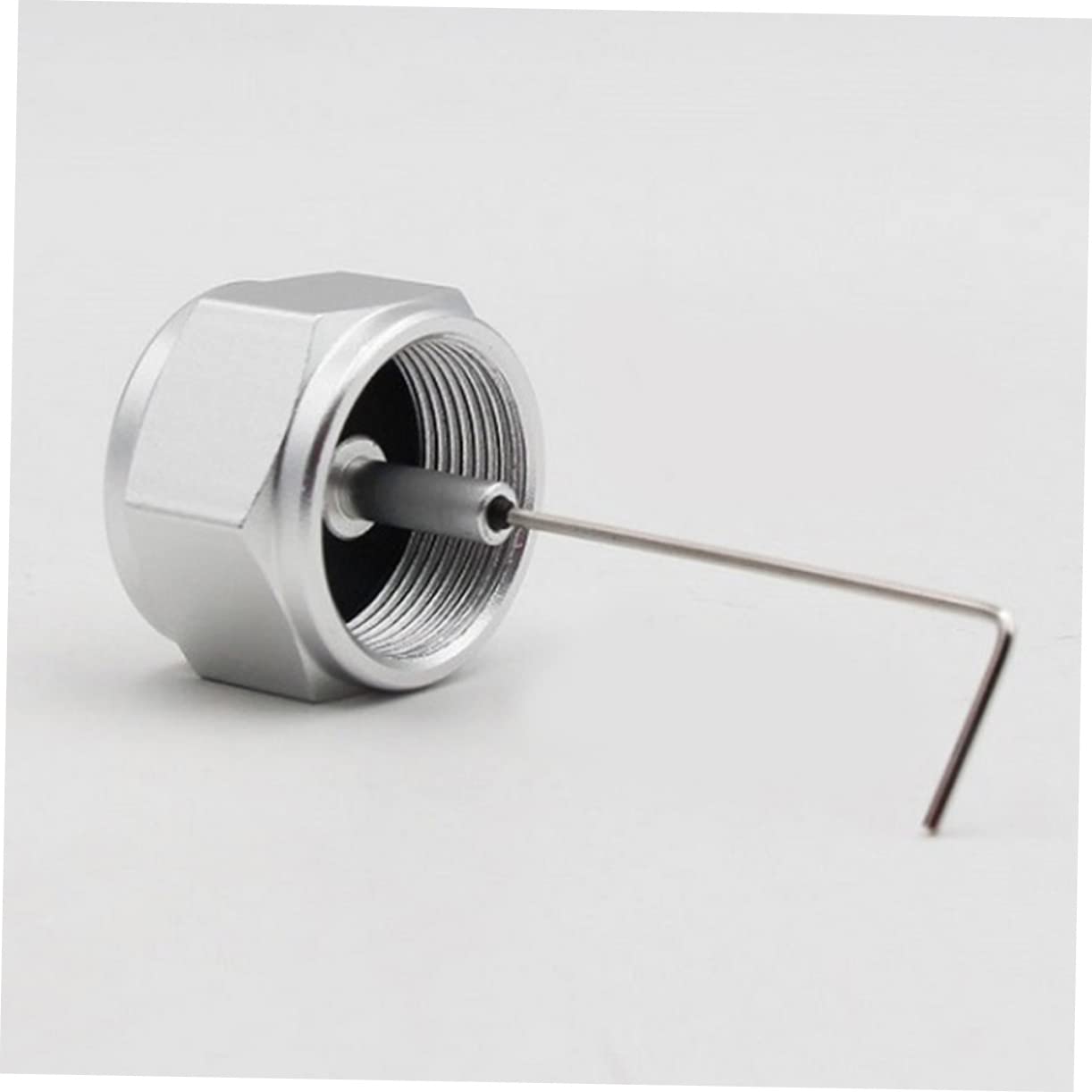 KONTONTY Djustable Conversion Head for Gas Tank Propane Gas Converter Stove Adapter Head for Camping