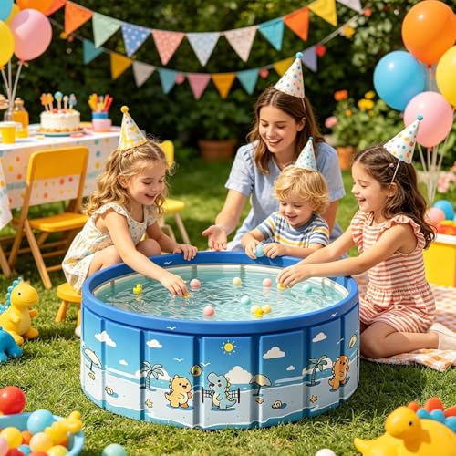 Piscine portable extérieure robuste avec fond antidérapant haut de gamme - 3