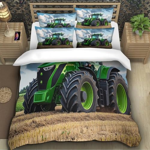 Housse de couette Grand Héron 3D parure douce Super King - 5