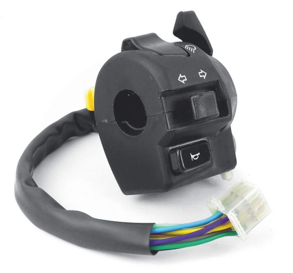 Compare Uno Minda SW0665 Handle BAR Switch Left Side (with 1 Wire