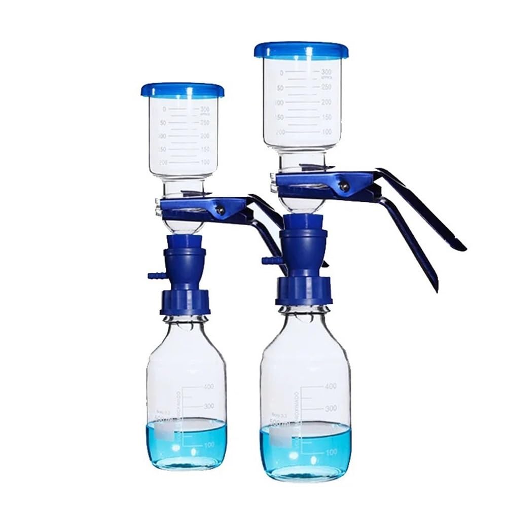 Dispositivo de núcleo de arena de laboratorio, adaptador de tornillo GL45 for disolvente, aparato de filtración al vacío de vidrio, 500/1000 ml(500ml set)