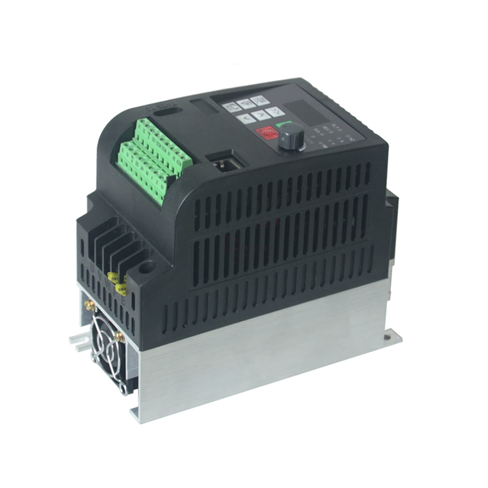 Variador de Frecuencia, 0.75kw 1.5kw 2200w Vfd Inversor con convertidor solar entrada monofásica MPPT for bomba de agua(2.2kw 3HP)