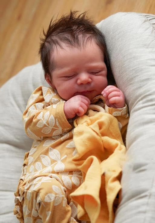 RXDOLL Sleeping Reborn Poupée bébé fille 50,8 cm réaliste faite à l