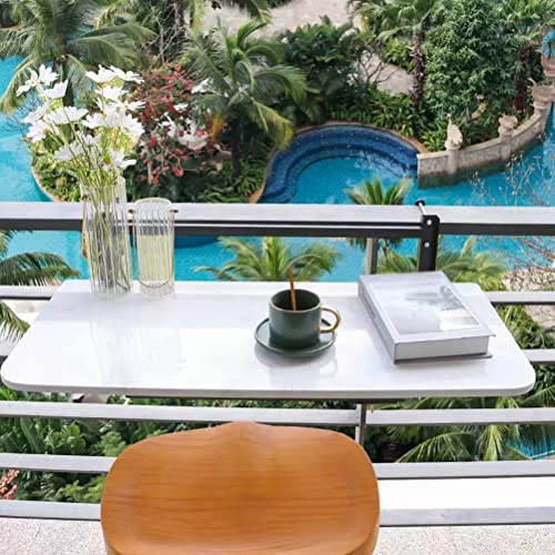 Table de balustrade de balcon meuble suspendu gain de place - 4