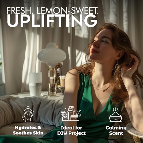 Image of Esslux Melissa Essential Oil for Comfortable Skin - Therapeutic Grade Melissa Oil - Perfect for Aromatherapy, Sensitive Skin, Sleep & Stress - Use in Diffusion or on Skin - 30 ML