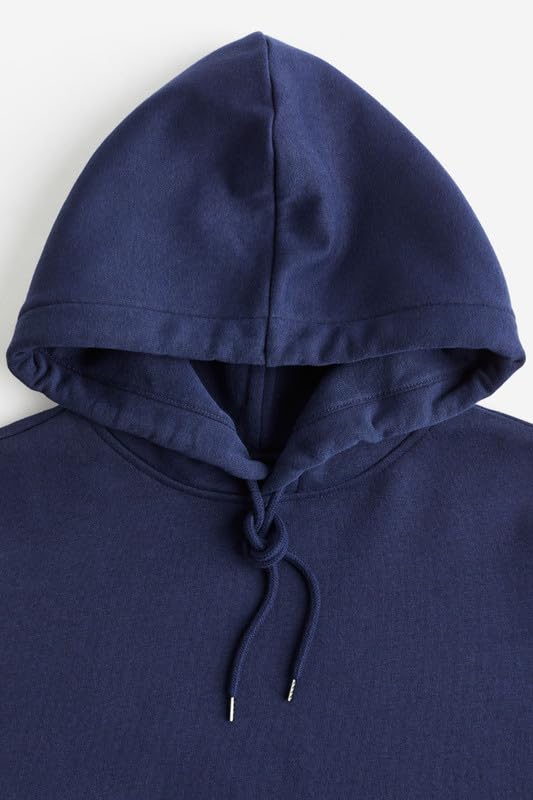 Image of Casual Fleece Hoodie Sweatshirt Solid Hooded Collar Drawstring Long Sleeve Pullover for Men & Women