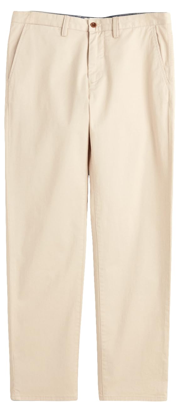 Gant Men's Putty Regular Twill Chinos Dress Pants,