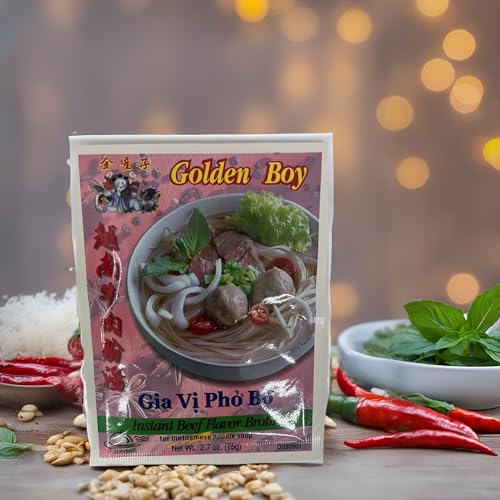 Golden Boy Instant Beef Flavour Broth 2.7oz – Authentic Vietnamese