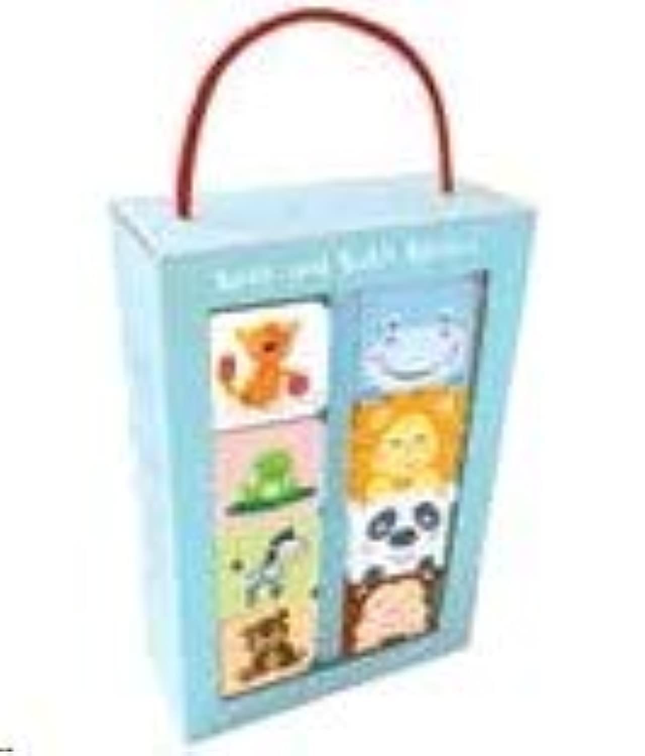 Wild Animals(+ Board book & bath puppets) (Board Books & Bath Blocks Set) Board book – Big Book, 22 April 2016