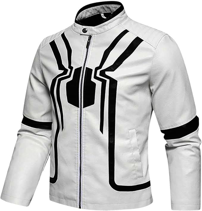 Men's Vintage Cafe Racer Motorcycle Distressed Genuine Leather Jacket - Cafe Racer Distressed Moto Biker Leather Jacket2