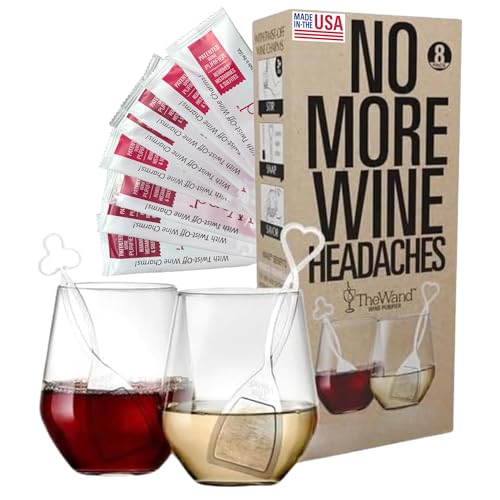 PureWine The Wand Wine Purifier - Red & White Wine Filters