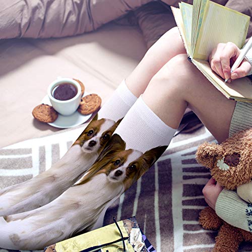 Geyoga 8 Pairs Blanks Polyester Sublimation Socks 15.7 Inch Personalized Printable Athletic Socks for Men Women People DIY Gifts Party Favors Decoration Supplies4