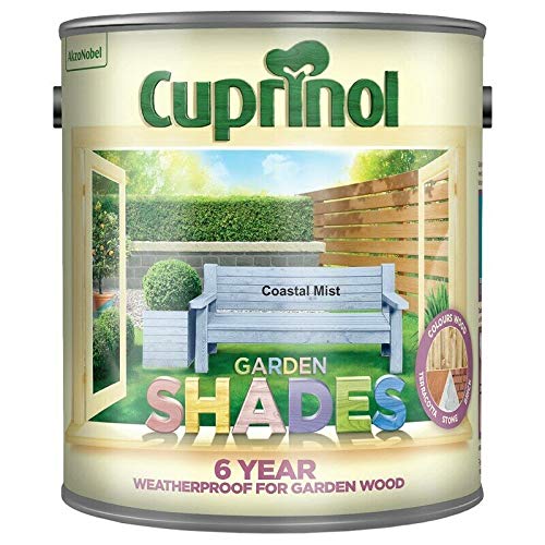 Cuprinol Garden Shades Paint in Tester Pot 125 ml, Coastal Mist