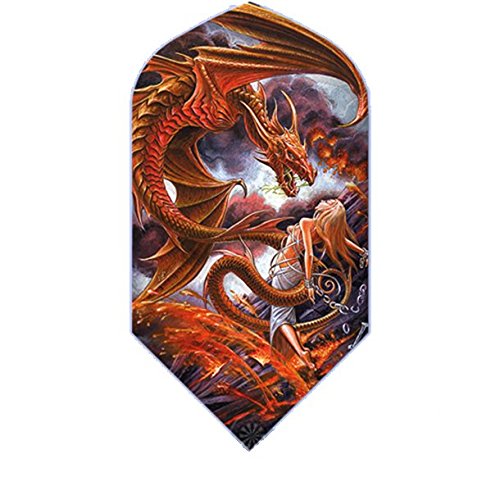 US Darts 3 Sets (9 Flights) Alchemy Forge Slim Dart Flights