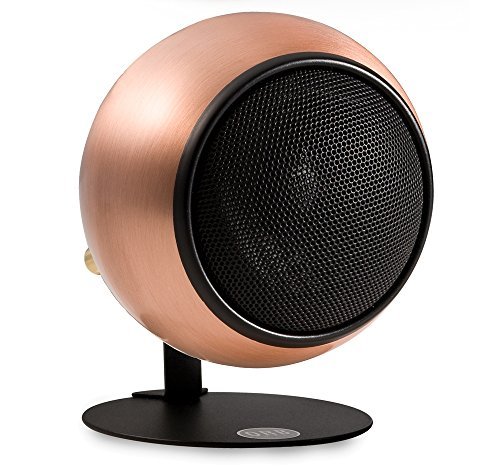 Orb Audio Mod1 Stereo and TV Speaker, Single Pack with mod2 Upgrade Hardware - Hand Antiqued Copper