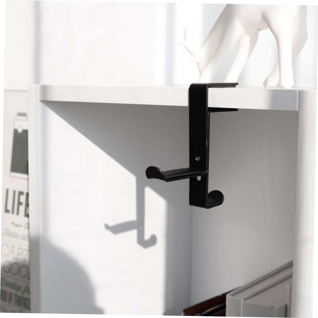 Alipis 3 Piezas soporte para auriculares colgador de auriculares de escritorio soporte para gancho para auriculares perchas gancho de auriculares Gancho de montaje para auriculares PU