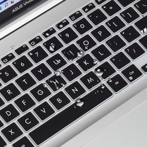 Protector de teclado para laptop ASUS Vivobook 15.6" negro miniatura 3
