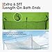 Baseball Batting Cage Nets, ONLY NET, 8'H x8'W x 20'L Baseball and Softball Cage Netting, 1.88