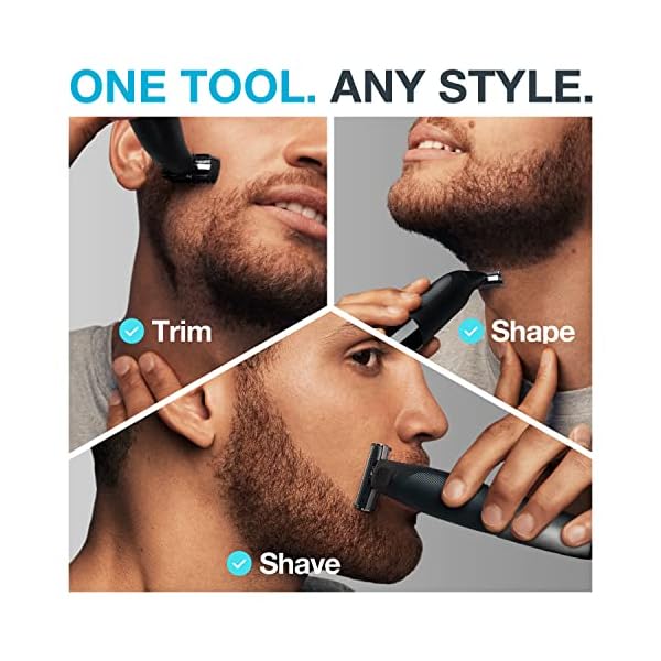 Braun Series XT5100 One Blade Hybrid Beard Trimmer,Shaver & Electric