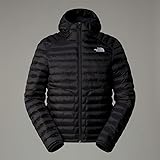 The North Face NF0A85A34GZ M HUILA SYNTHETIC HOODIE Jacket Hombre TNF Black-Asphalt Grey- Tamaño XS