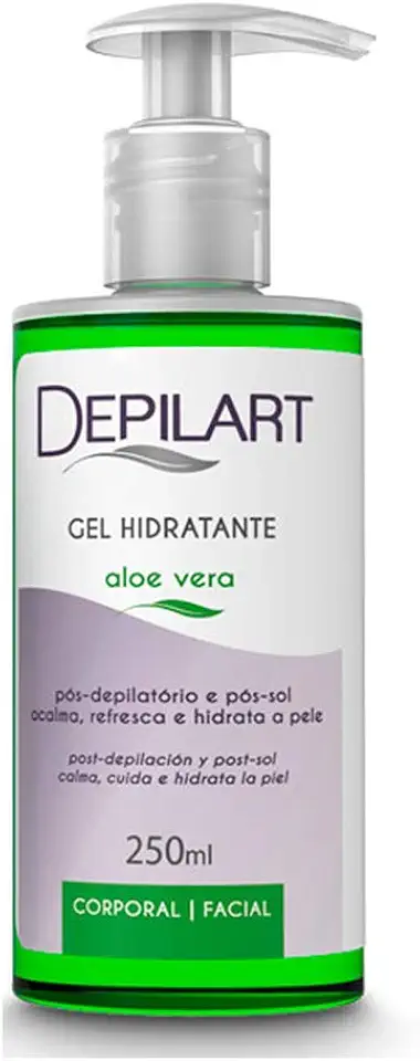 Gel Corporal Depilart Hidratante Pós Depilação 250 gramas